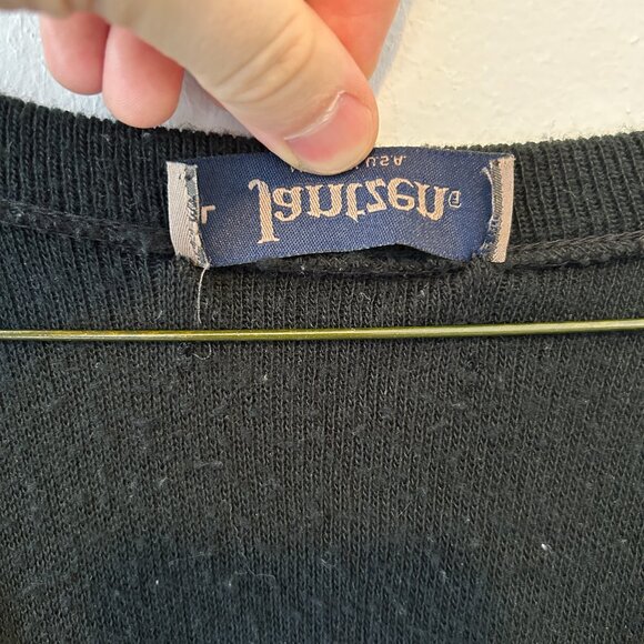 Jantzen- Black V-Neck Sweater - Men's L - Picture 5 of 5